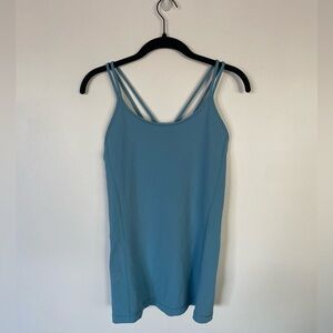 Lululemon Blue Strappy Tank Top